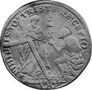 Italy Tallero Ferdinando Gonzaga 1612 KM# 29 NIHIL ISTO TRISTE RECEPTO 120 coin reverse Italy Tallero Ferdinando Gonzaga 1612 KM# 29 NIHIL ISTO TRISTE RECEPTO 120 coin reverse