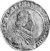 Italy Tallero Paolo Besso 1633 MDCXXXIII KM# 20 P FER MES P ET MAR CREP III L 1 MDCXXXIII coin obverse Italy Tallero Paolo Besso 1633 MDCXXXIII KM# 20 P FER MES P ET MAR CREP III L 1 MDCXXXIII coin obverse