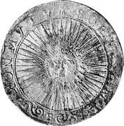 Italy Tallero Paolo Besso 1635 MDCXXXV KM# 31 NON MVTABO LVCEM L I B coin reverse Italy Tallero Paolo Besso 1635 MDCXXXV KM# 31 NON MVTABO LVCEM L I B coin reverse