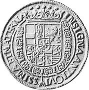 Italy Tallero Alessandro I 16ZZ KM# 83 INSIGNA ANTIQV(I) (I)SSIMA ET MATERNA coin reverse Italy Tallero Alessandro I 16ZZ KM# 83 INSIGNA ANTIQV(I) (I)SSIMA ET MATERNA coin reverse