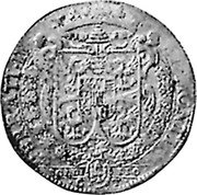 Italy Tallero (Ferdinando Gonzaga) KM# 74 ET MONTIS FERRATI IV FID ES SOLDI 110 coin reverse Italy Tallero (Ferdinando Gonzaga) KM# 74 ET MONTIS FERRATI IV FID ES SOLDI 110 coin reverse