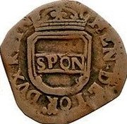 Italy Tornese Filippo IV 1648 GA/C KM# 86 HEN. DE. LOR. DVX. REIP. N. SPQN coin obverse Italy Tornese Filippo IV 1648 GA/C KM# 86 HEN. DE. LOR. DVX. REIP. N. SPQN coin obverse