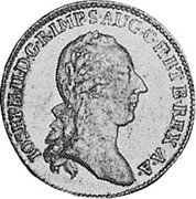 Italy Zecchino Joseph II. Milan 1781 LB KM# 214 IOSEPH II D G R IMP S AUG G H ET B REX A A coin obverse Italy Zecchino Joseph II. Milan 1781 LB KM# 214 IOSEPH II D G R IMP S AUG G H ET B REX A A coin obverse