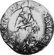 Italy Zecchino Maccagno 1622 KM# 17.1 ... N A IAC R AC C T O M F coin obverse