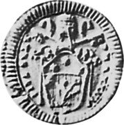 Italy 1/2 Baiocco (Pius VI) KM# 7 PIVS SEXT P M A XXIII coin obverse Italy 1/2 Baiocco (Pius VI) KM# 7 PIVS SEXT P M A XXIII coin obverse
