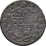 Italy 1/2 Bolognino Clement XI 1716 KM# 156 BONON DOCET coin obverse Italy 1/2 Bolognino Clement XI 1716 KM# 156 BONON DOCET coin obverse