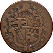 Italy 1/2 Bolognino Clement XII 1732 KM# 191 BONONIA DOCET LIBERTAS LIBERTAS coin obverse Italy 1/2 Bolognino Clement XII 1732 KM# 191 BONONIA DOCET LIBERTAS LIBERTAS coin obverse