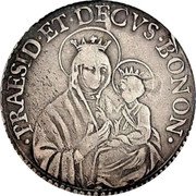 Italy 10 Bolognini (Bianca) Pius VI 1781 KM# 296 PRAESID ET DECVS BONON coin reverse Italy 10 Bolognini (Bianca) Pius VI 1781 KM# 296 PRAESID ET DECVS BONON coin reverse