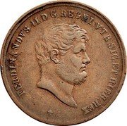 Italy 10 Tornesi Ferdinando II 3rd portrait 1857 KM# 369 FERDINANDVS II. D. G. REGNI VTR. SIC. ET HIER. REX. coin obverse Italy 10 Tornesi Ferdinando II 3rd portrait 1857 KM# 369 FERDINANDVS II. D. G. REGNI VTR. SIC. ET HIER. REX. coin obverse