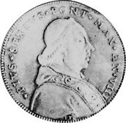 Italy 100 Bolognia (Scudo) Pius VI 1782 VIII KM# 299 PIVS SEXTVS PONT MAX AN VIII coin obverse Italy 100 Bolognia (Scudo) Pius VI 1782 VIII KM# 299 PIVS SEXTVS PONT MAX AN VIII coin obverse