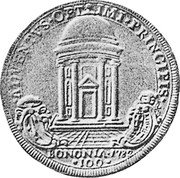 Italy 100 Bolognia (Scudo) Pius VI 1782 VIII KM# 300 ADVENTVS OPT IMI PRICIPIS BONONIA 1789 100 coin reverse Italy 100 Bolognia (Scudo) Pius VI 1782 VIII KM# 300 ADVENTVS OPT IMI PRICIPIS BONONIA 1789 100 coin reverse