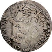 Italy 12 Bolognini (Bianca) Clement XIII 1759 I KM# 236 BONON DOCET 12 1759 coin reverse Italy 12 Bolognini (Bianca) Clement XIII 1759 I KM# 236 BONON DOCET 12 1759 coin reverse
