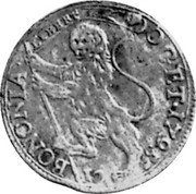 Italy 12 Bolognini (Bianca) Pius VI 1795 KM# 329 BONONIA DOCET 1795 coin reverse Italy 12 Bolognini (Bianca) Pius VI 1795 KM# 329 BONONIA DOCET 1795 coin reverse