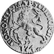 Italy 12 Bolognini (Bianca) (Benedict XIV) KM# 222 BONONIA MAT STUDIORUM coin reverse Italy 12 Bolognini (Bianca) (Benedict XIV) KM# 222 BONONIA MAT STUDIORUM coin reverse