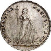 Italy 12 Carlini Pathenopean Republic 1799 KM# 232 REPUBBLICA NAPOLITANA coin obverse Italy 12 Carlini Pathenopean Republic 1799 KM# 232 REPUBBLICA NAPOLITANA coin obverse
