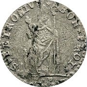 Italy 2 Bolognini Benedict XIII 1730 KM# 192 S PETRONIVS BON PROT coin reverse Italy 2 Bolognini Benedict XIII 1730 KM# 192 S PETRONIVS BON PROT coin reverse
