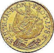 Italy 2 Zecchino Pius VI 1786 KM# 308 S PETRON BON PROT 1786 coin reverse Italy 2 Zecchino Pius VI 1786 KM# 308 S PETRON BON PROT 1786 coin reverse