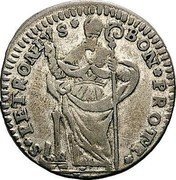 Italy 4 Bolognini Innocent XIII 1721 KM# 163 S PETRONIVS BON PROTE coin reverse Italy 4 Bolognini Innocent XIII 1721 KM# 163 S PETRONIVS BON PROTE coin reverse