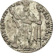 Italy 4 Bolognini Benedict XIII 1729 KM# 184 S PETRONIVS BON PROTETOR coin reverse Italy 4 Bolognini Benedict XIII 1729 KM# 184 S PETRONIVS BON PROTETOR coin reverse