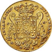 Italy 4 Ducati Ferdinando IV 1762 IA//CC-R KM# 169 HISPANIAR INFANS 1762 R D 4 C C coin reverse Italy 4 Ducati Ferdinando IV 1762 IA//CC-R KM# 169 HISPANIAR INFANS 1762 R D 4 C C coin reverse