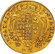 Italy 4 Ducati Ferdinando IV 1776 BP//CC-C KM# 185 HISPANIAR INFANS D 4 C C 1776 coin reverse Italy 4 Ducati Ferdinando IV 1776 BP//CC-C KM# 185 HISPANIAR INFANS D 4 C C 1776 coin reverse