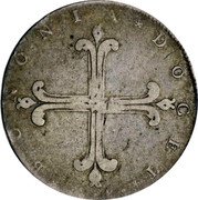Italy 40 Bolognini (1/2 Scudo; 2 Lire) Bologna 1769 KM# 249 BONONIA DOCET coin reverse Italy 40 Bolognini (1/2 Scudo; 2 Lire) Bologna 1769 KM# 249 BONONIA DOCET coin reverse