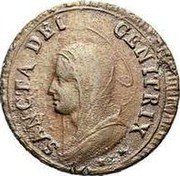 Italy 5 Baiocchi Pius VI 1797 TM XXIII KM# 6 SANCTA DEI CENITRIX TVM coin reverse Italy 5 Baiocchi Pius VI 1797 TM XXIII KM# 6 SANCTA DEI CENITRIX TVM coin reverse