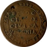 Italy 5 Baiocchi Pius VI 1797 XXIII KM# 6.1 PIVS PAPA SEXTVS ANNO XXIII BAIOC CINQVE CIVITA VECCHIA 1797 coin obverse Italy 5 Baiocchi Pius VI 1797 XXIII KM# 6.1 PIVS PAPA SEXTVS ANNO XXIII BAIOC CINQVE CIVITA VECCHIA 1797 coin obverse