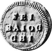 Italy 6 Baiocchi Pius VI 1797 XXIII KM# 3 SEI BAIOC CHI coin reverse Italy 6 Baiocchi Pius VI 1797 XXIII KM# 3 SEI BAIOC CHI coin reverse
