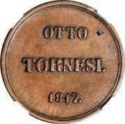 Italy 8 Tornese Ferdinando I 1817 KM# 273 OTTO TORNESI 1817 coin reverse Italy 8 Tornese Ferdinando I 1817 KM# 273 OTTO TORNESI 1817 coin reverse