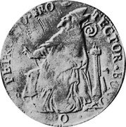 Italy 80 Bolognia (4 Lire; Scudo) Bologna 1774 KM# 255 S PETRON PRO TECTOR BONO 80 coin reverse Italy 80 Bolognia (4 Lire; Scudo) Bologna 1774 KM# 255 S PETRON PRO TECTOR BONO 80 coin reverse