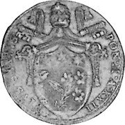 Italy Baiocco Pius VI 1796 XXII KM# 4 PIVS SEXTVS PON M Z XXII coin obverse Italy Baiocco Pius VI 1796 XXII KM# 4 PIVS SEXTVS PON M Z XXII coin obverse