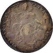 Italy Doppio Giulio (1/5 Scudo) Clement XIV 1769 1769-I KM# 1008 coin reverse Italy Doppio Giulio (1/5 Scudo) Clement XIV 1769 1769-I KM# 1008 coin reverse