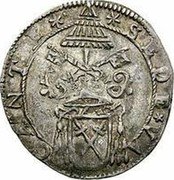 Italy Giulio Antonio Barberini 1655 KM# 82 SEDE VA CANTE coin obverse Italy Giulio Antonio Barberini 1655 KM# 82 SEDE VA CANTE coin obverse