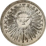 Italy Giulio Sede Vacante 1769 MDCCLXIX KM# 1006 VENI SANCTE SPIRITVS coin reverse Italy Giulio Sede Vacante 1769 MDCCLXIX KM# 1006 VENI SANCTE SPIRITVS coin reverse