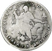 Italy Giulio Pio VII 1817/6 B XVIII KM# 1079 coin reverse Italy Giulio Pio VII 1817/6 B XVIII KM# 1079 coin reverse