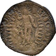 Italy Grosso Pietro Aldobrandini 1623 KM# 110 ...COMIN SVSC PI... coin reverse Italy Grosso Pietro Aldobrandini 1623 KM# 110 ...COMIN SVSC PI... coin reverse