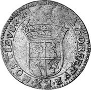 Italy Luigino (Avignon) KM# 92 PAX ORIETVR EX MONTIBVS coin reverse Italy Luigino (Avignon) KM# 92 PAX ORIETVR EX MONTIBVS coin reverse