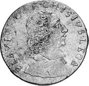 Italy Luigino (Avignon) KM# 92 FLAVIVS CAR GHISIVS LEGA coin obverse Italy Luigino (Avignon) KM# 92 FLAVIVS CAR GHISIVS LEGA coin obverse