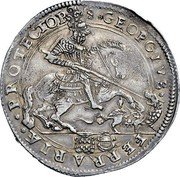 Italy Piastra Paul V 1619 KM# 22 S GEORGIVS FERRARIAE PROTECTOR coin reverse Italy Piastra Paul V 1619 KM# 22 S GEORGIVS FERRARIAE PROTECTOR coin reverse