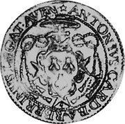 Italy Quadrupla (Urbano VIII) KM# 55 ANTONIVS CARD BARBERINVS LEGAT AVEN coin reverse Italy Quadrupla (Urbano VIII) KM# 55 ANTONIVS CARD BARBERINVS LEGAT AVEN coin reverse