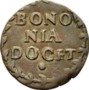 Italy Quattrino Clement VIII 1604 KM# 5 BONO NIA DOCET coin reverse