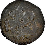 Italy Quattrino Clement X 1676 KM# 91 1676 coin obverse Italy Quattrino Clement X 1676 KM# 91 1676 coin obverse