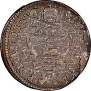 Italy Quattrino Innocent XI 1677 II KM# 36 INNOC XI P M AN II coin obverse Italy Quattrino Innocent XI 1677 II KM# 36 INNOC XI P M AN II coin obverse