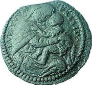 Italy Quattrino Innocent XI. Gubbio 1680 V KM# 41 SVB TVVM PRESID coin reverse Italy Quattrino Innocent XI. Gubbio 1680 V KM# 41 SVB TVVM PRESID coin reverse