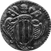Italy Quattrino Ravenna 1745 KM# 6 coin obverse Italy Quattrino Ravenna 1745 KM# 6 coin obverse