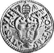 Italy Quattrino Pio VI 1784 KM# 285 PIVS VI PONT M coin obverse Italy Quattrino Pio VI 1784 KM# 285 PIVS VI PONT M coin obverse