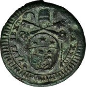 Italy Quattrino (Pius VI. Matelica) KM# 1 PIVS SEXT M A XXIII coin obverse Italy Quattrino (Pius VI. Matelica) KM# 1 PIVS SEXT M A XXIII coin obverse