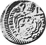 Italy Quattrino KM# 1 Papal States - Foligno/ City Emergency Coinage PIVS SEXTVS PON M A coin obverse Italy Quattrino KM# 1 Papal States - Foligno/ City Emergency Coinage PIVS SEXTVS PON M A coin obverse