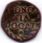 Italy Quattrino (Bologna Coinage) KM# 67 BONO NIA DOCET coin reverse Italy Quattrino (Bologna Coinage) KM# 67 BONO NIA DOCET coin reverse